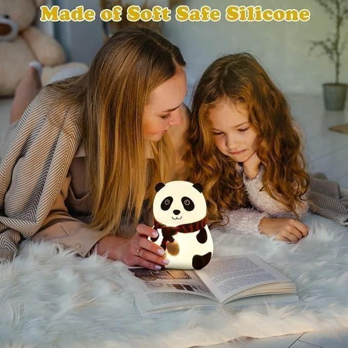 Rechargeable Cuddly Panda LED Bedside Lamp