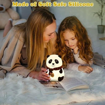 Rechargeable Cuddly Panda LED Bedside Lamp