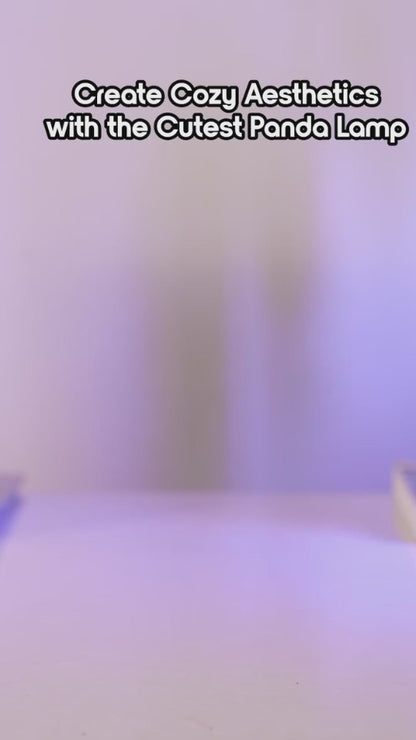 Rechargeable Cuddly Panda LED Bedside Lamp